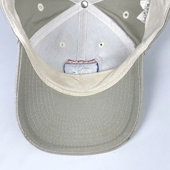 Old Navy Tan Embroidered Interstate 96 Logo NY SF Snap Back Adjustable Hat Cap - Picture 12 of 12